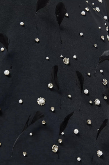 Classic T-Shirt Noir-Tops-Des_Phemmes-Debs Boutique
